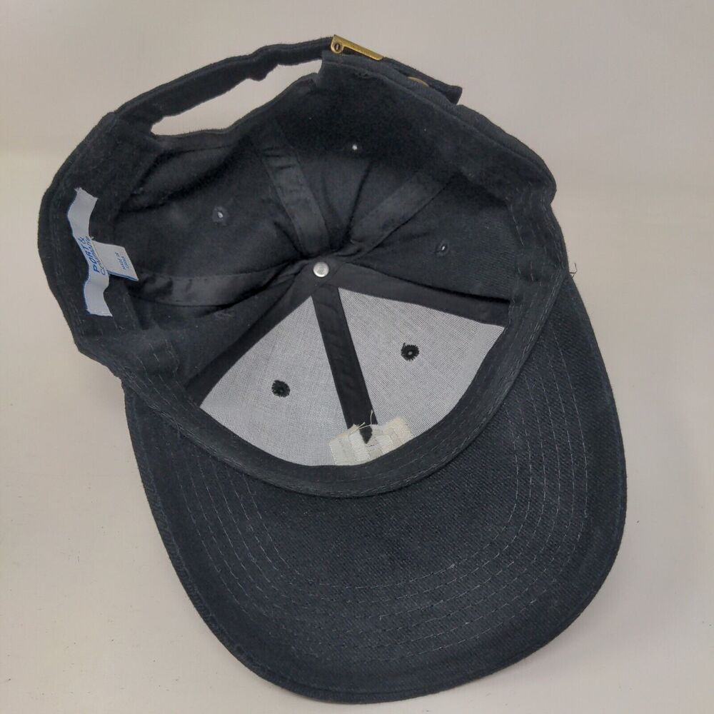 Hashi Corp Slideback Hat Black One Size Adjustable Embroidered Port & Company View 6